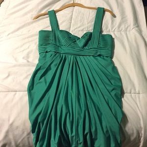 BCBG green dress